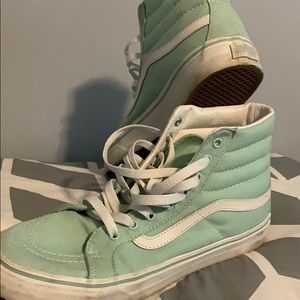 Teal/Mint Sk8-Hi Vans